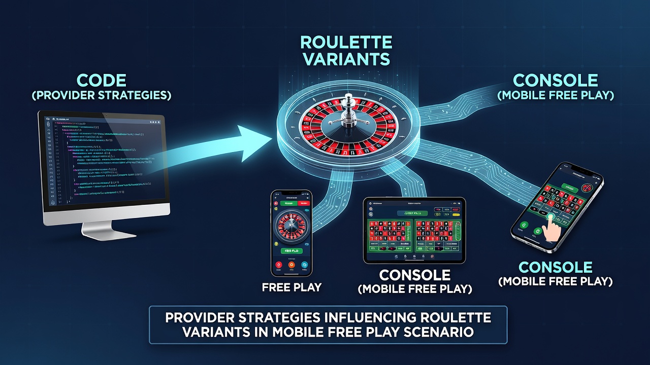 Darstellung mobiler Roulette-Schnittstellen und Provider-Code-Strategien